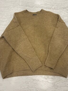 Vince Camuto Camel Crewneck Sweater